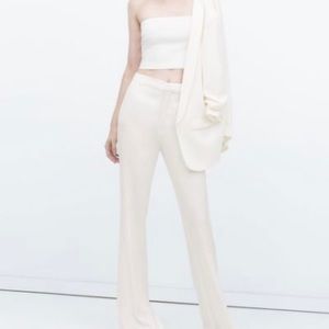 NWT White Zara Pants